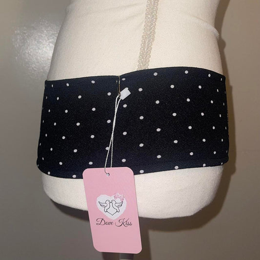 "DOVE KISS" Polka Dot Waistband - SIZE M