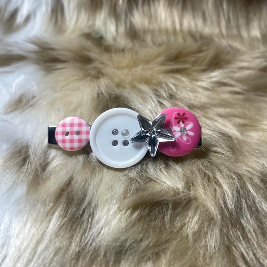 "STARBURST SWEETHEART" #2 Hair Clip ୨୧