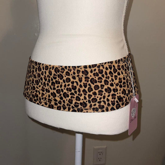 "PRINCESS" Cheetah Print Waistband - SIZE S