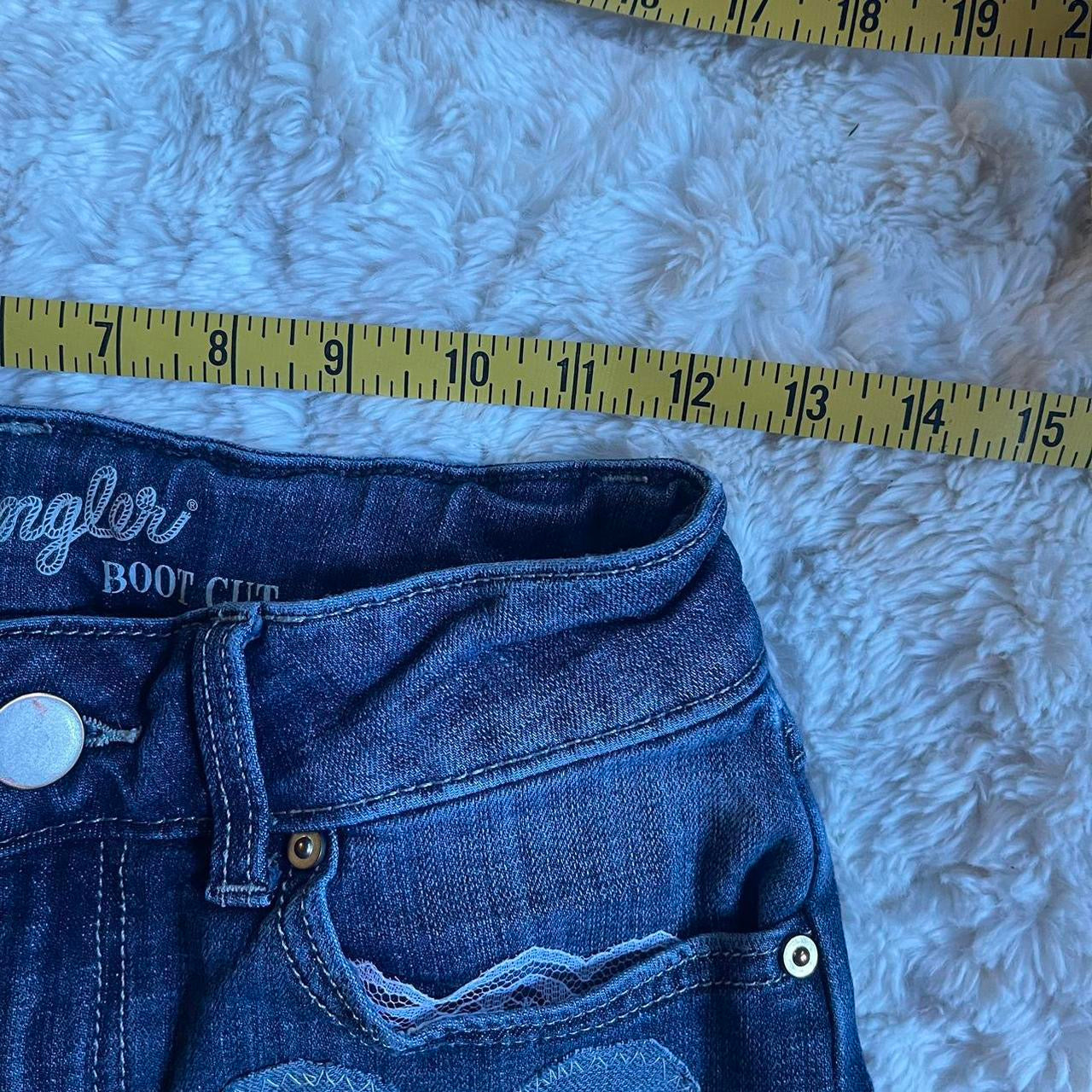 ୨୧ reworked OOAK vintage “sweetheart” princess micro mini denim skirt with trim and bow details
