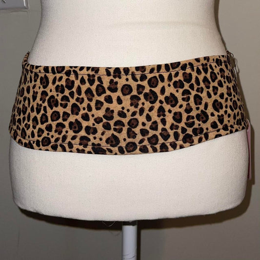 "LITTLE ANGEL" Cheetah Print Waistband - SIZE XS