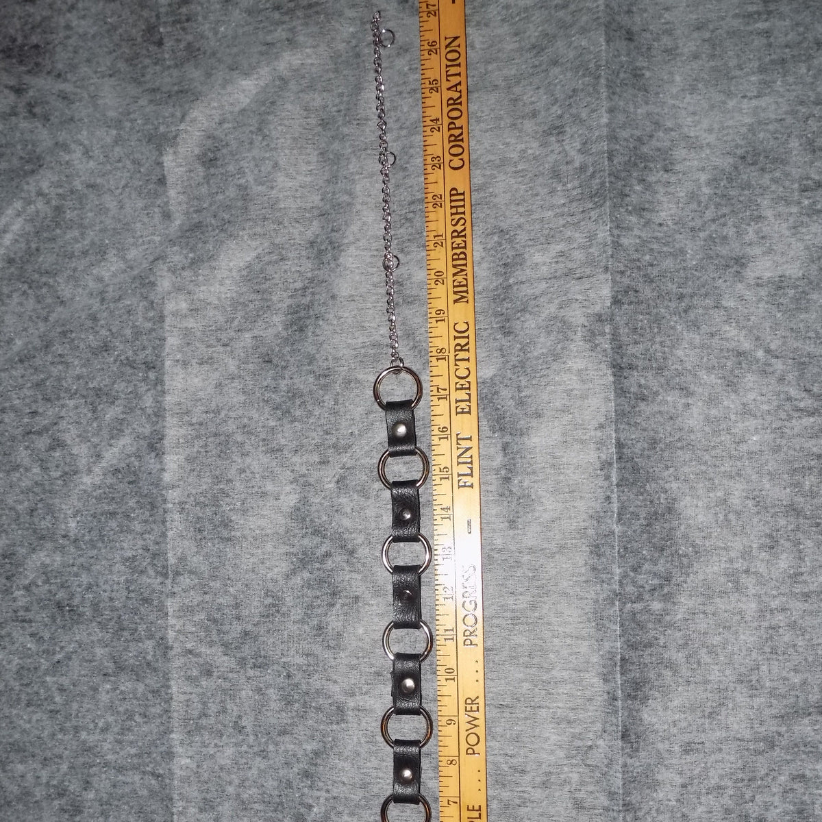Handmade Ringmail Leg Strap