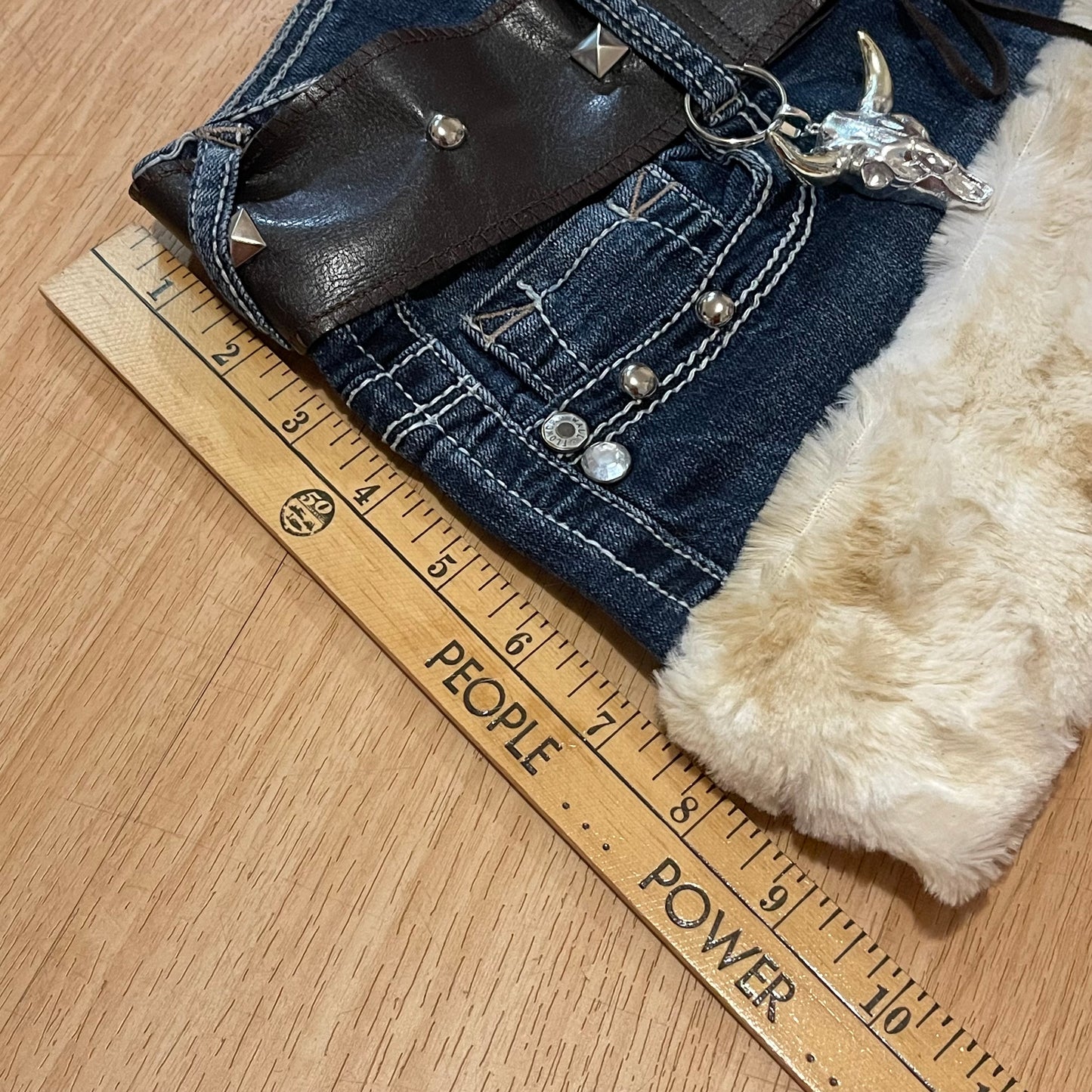 "ROCKSTAR PRINCESS" Micro Mini Faux Fur Skirt - SIZE XS/S