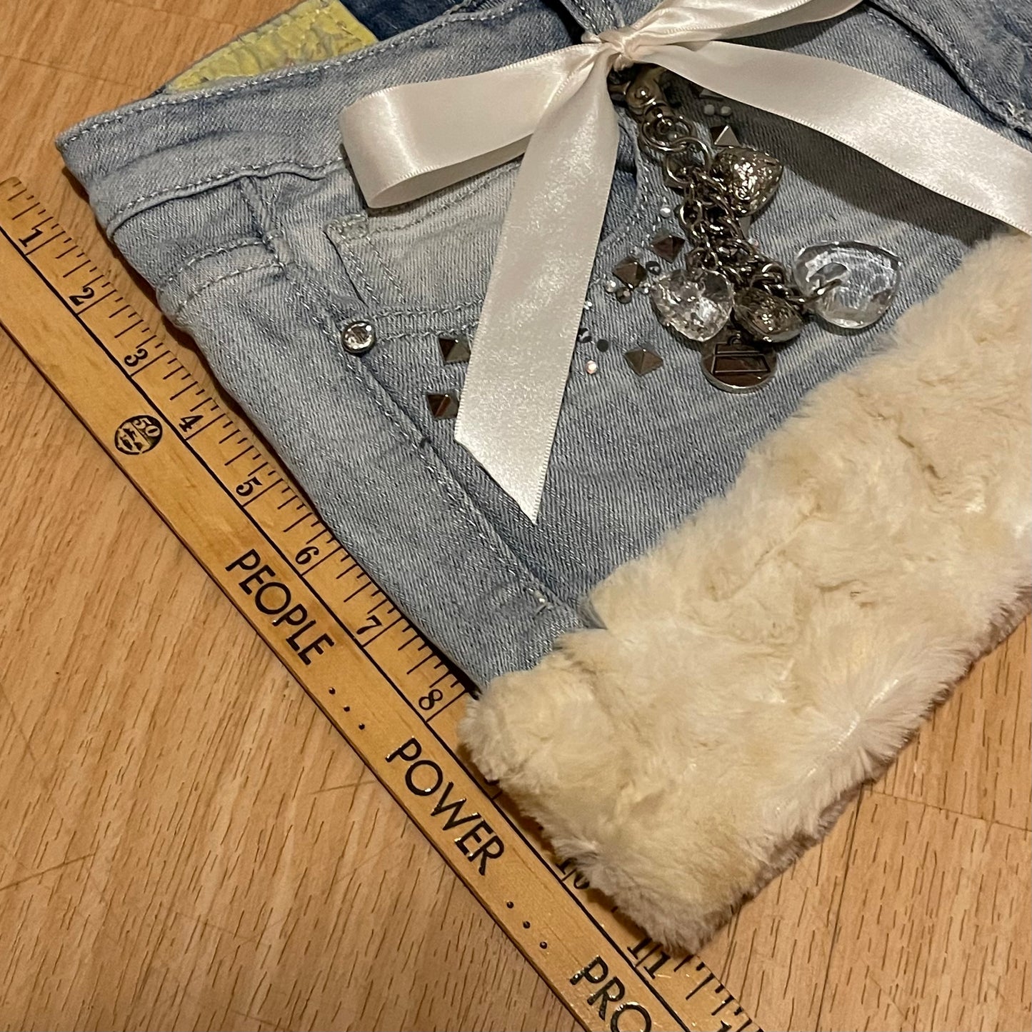 GLAMOUR PRINCESS Mini Faux Fur Skirt - SIZE M