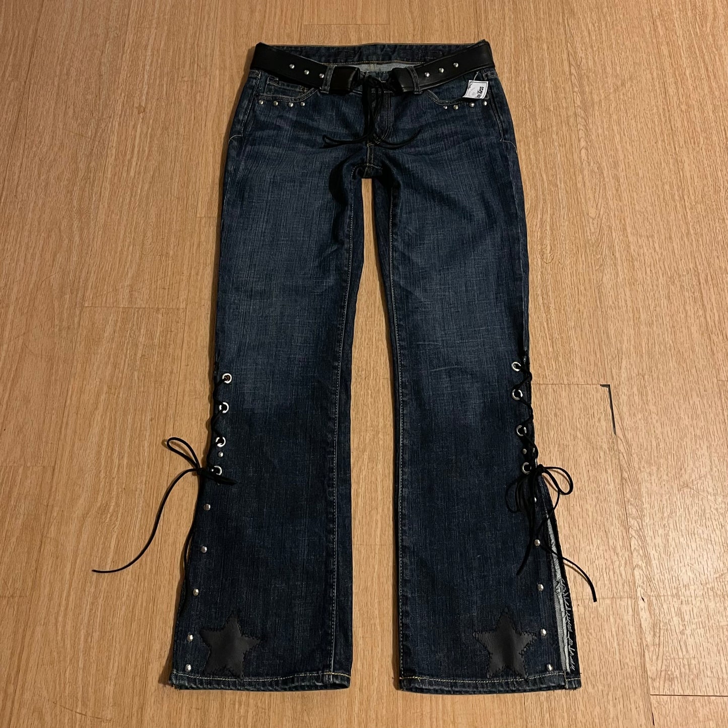 ROCK ANGEL Lowrise Studded Jeans