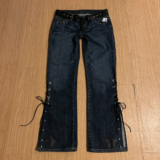 ROCK ANGEL Lowrise Studded Jeans