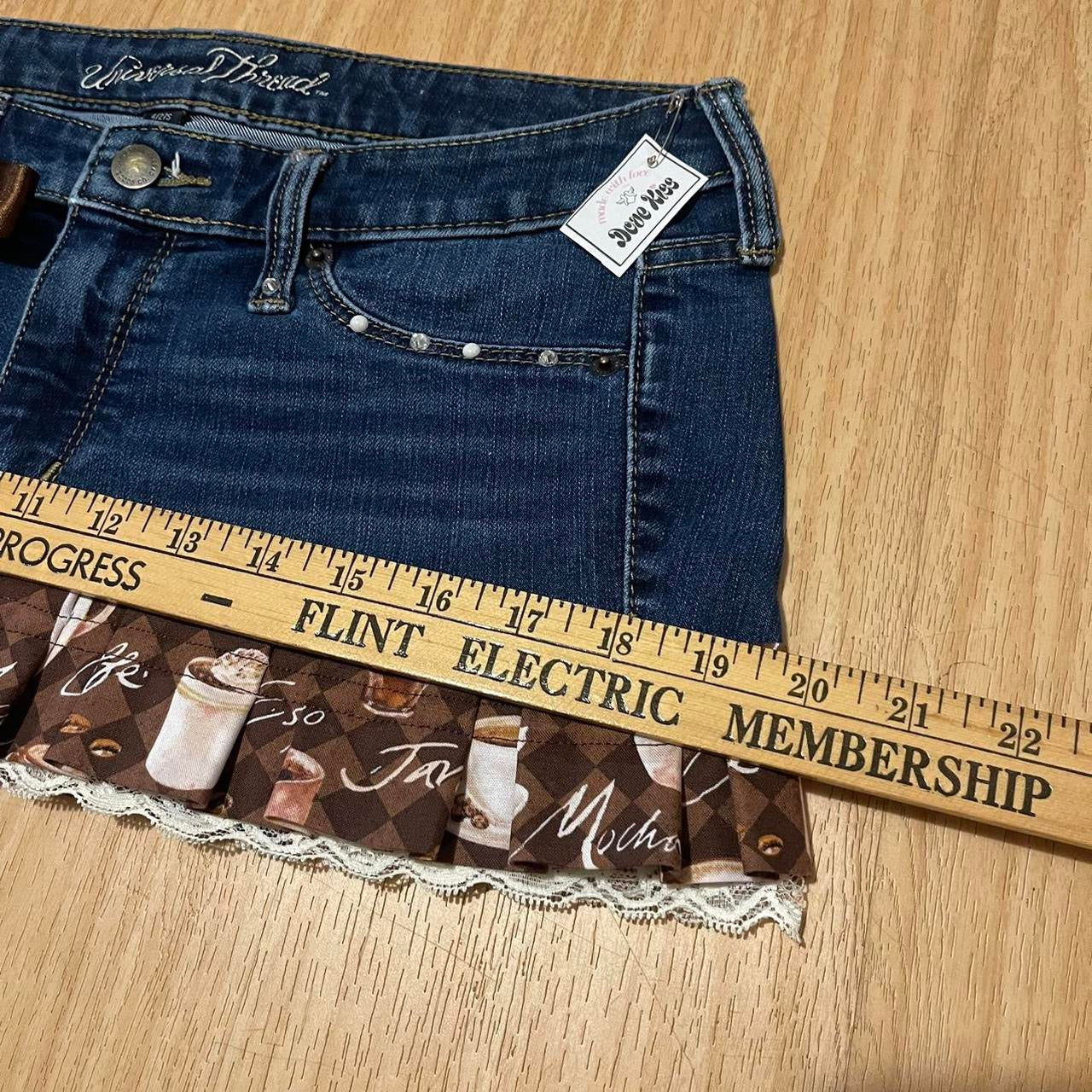 𓏲ּ𝄢 ‘Cappuccino Cutie’ Princess Micro Mini Skirt - SIZE M/L