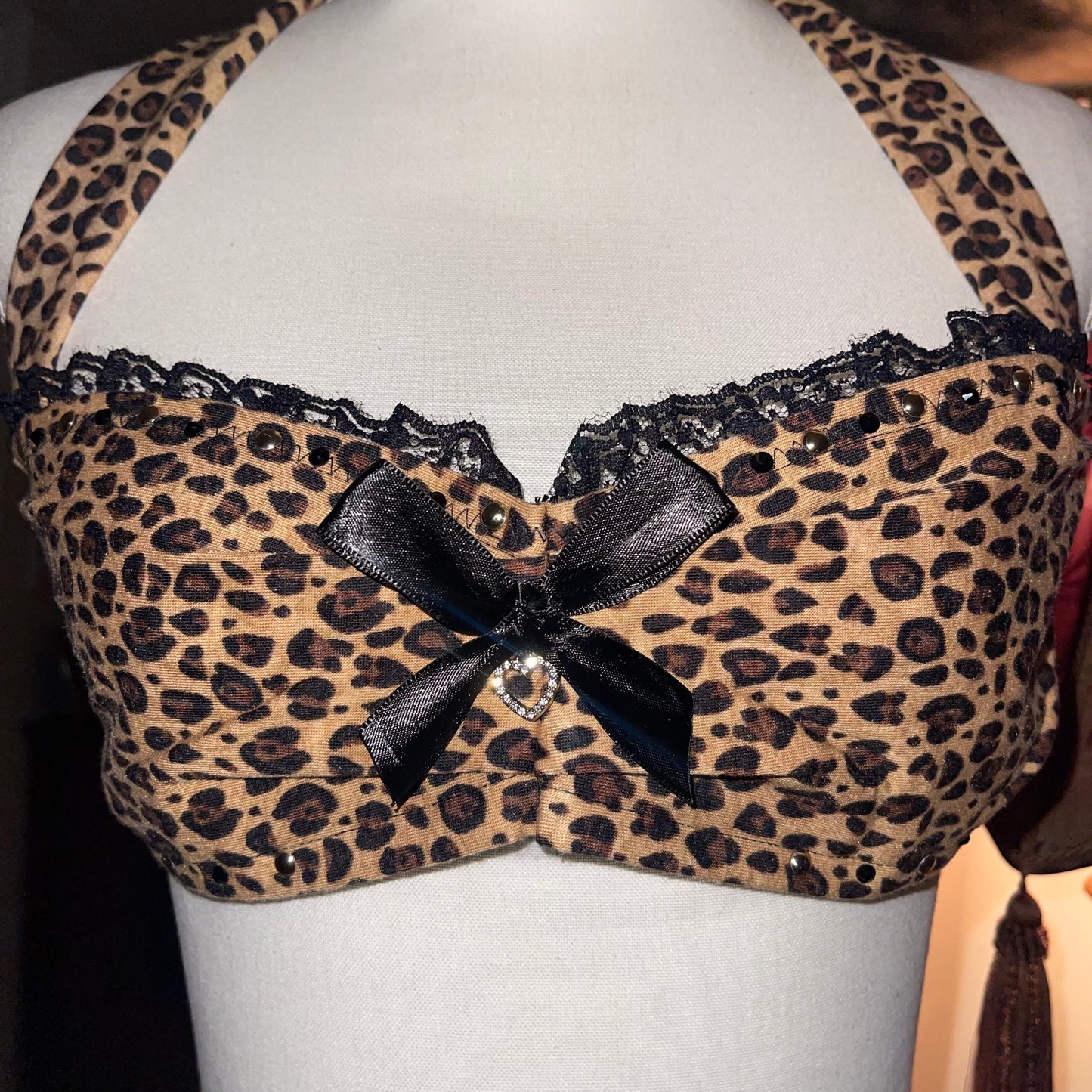 “Prowler” Diva Leopard Print Bralette