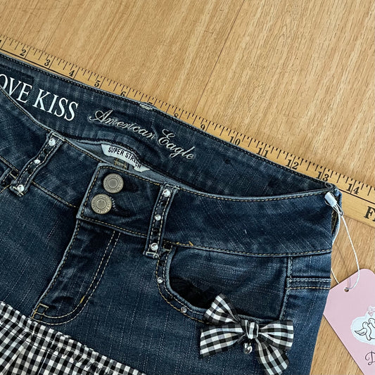 AMERICA'S PRINCESS Micro Mini Skirt - SIZE XS