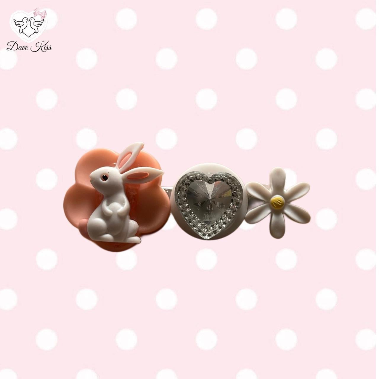 "SPRINGTIME SWEETIE" Mini Hair Clip ୨୧