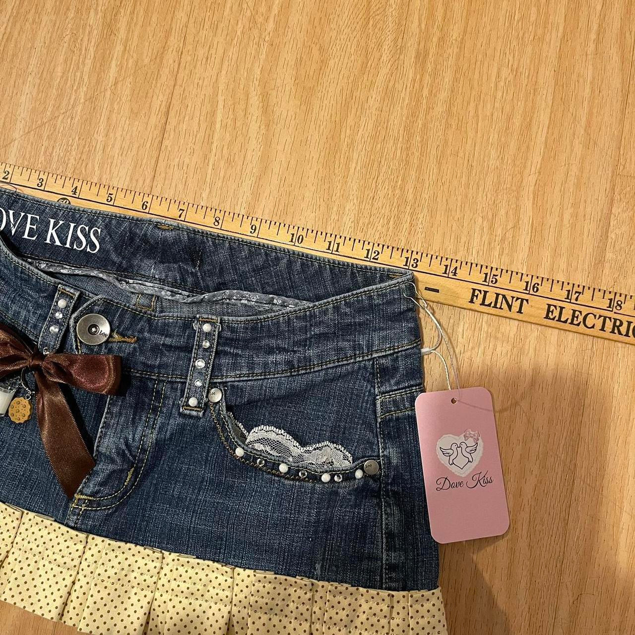 𓏲ּ𝄢 ‘𝐶𝑎𝑓𝑒 𝐷'𝑎𝑚𝑜𝑢𝑟’ Princess Micro Mini Skirt - SIZE XS