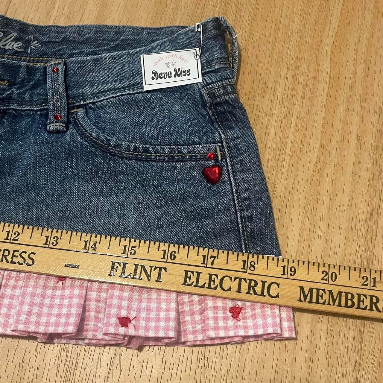 SWEETHEART SHORTCAKE Mini Denim Skirt - SIZE S