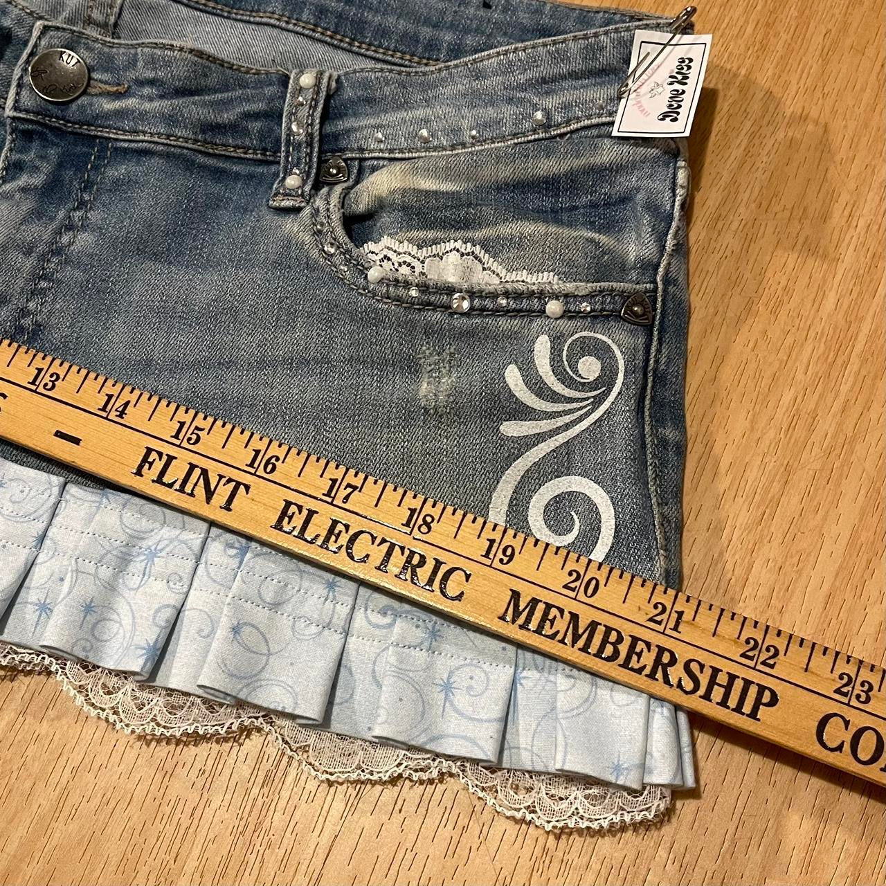𓏲ּ𝄢 ‘Cutie Cove’ Mermaid Princess Mini Skirt - SIZE L
