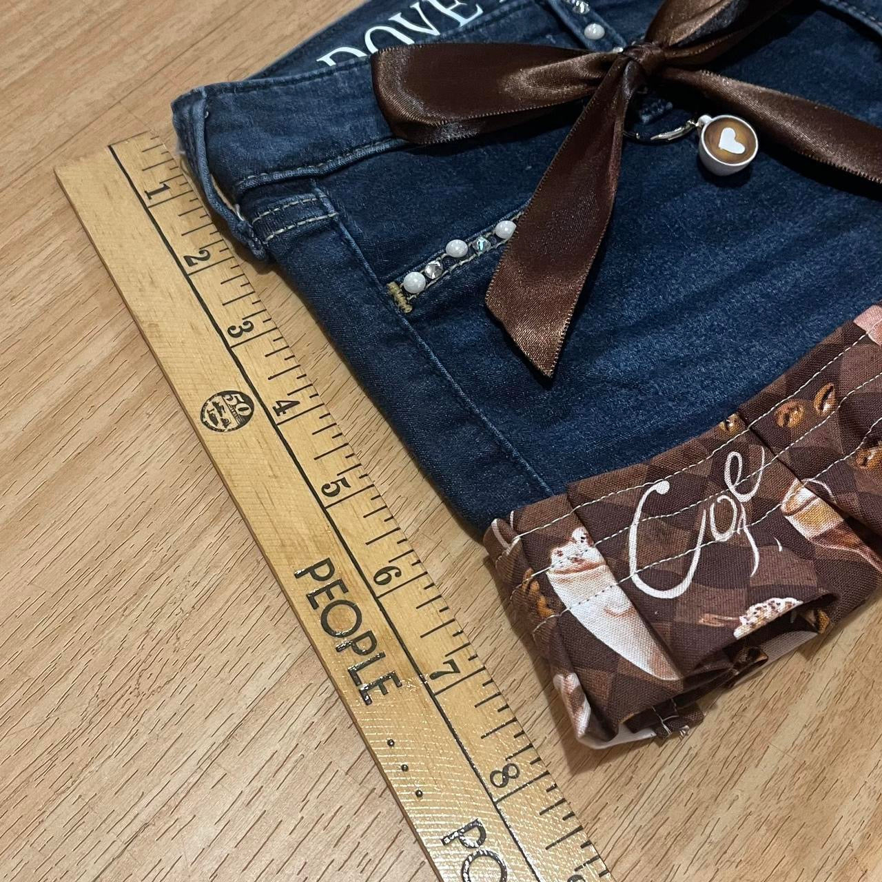 CAPPUCCINO CUTIE Micro Mini Skirt - SIZE XS