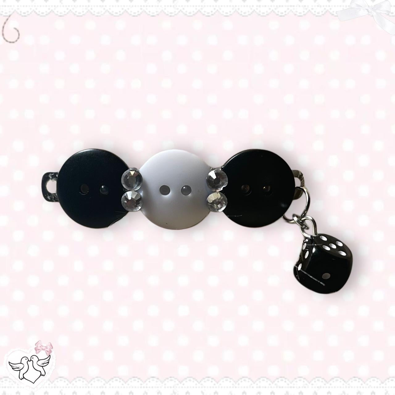"SNAKE EYES" Hair Barrette ୨୧