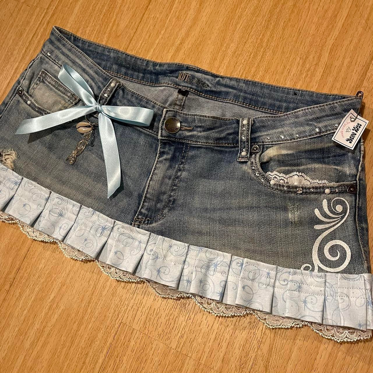 𓏲ּ𝄢 ‘Cutie Cove’ Mermaid Princess Mini Skirt - SIZE L