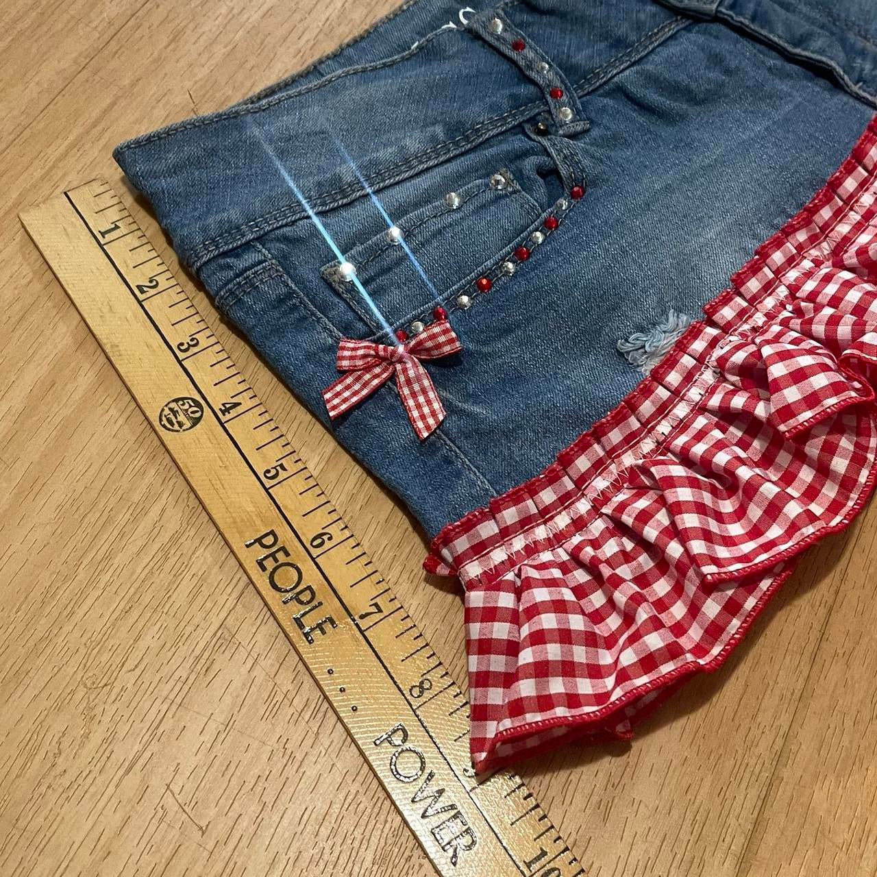 AMERICA'S PRINCESS Micro Mini Skirt- SIZE M