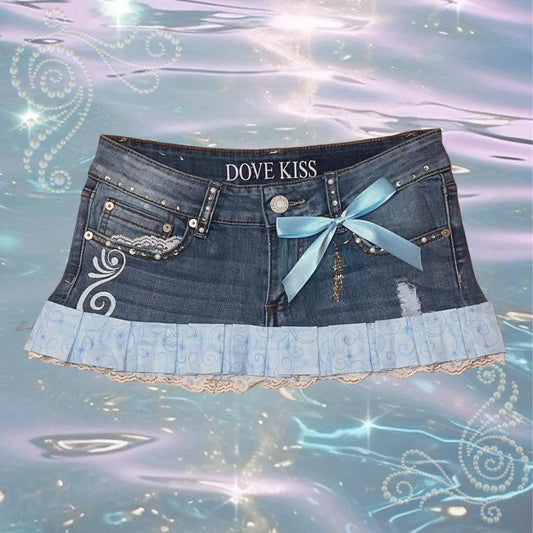 𓏲ּ𝄢 ‘Cutie Cove’ Mermaid Princess Mini Skirt - SIZE S