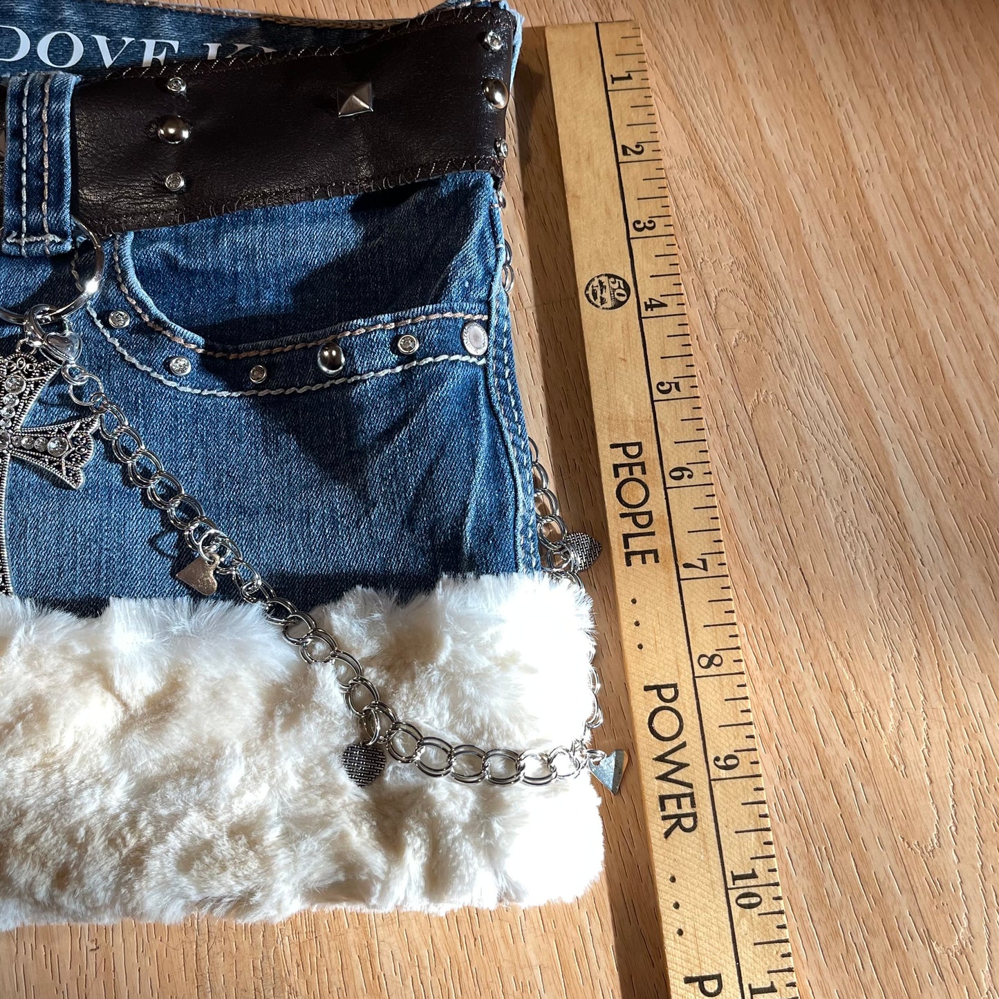 ROCKSTAR PRINCESS Micro Mini Faux Fur Skirt - SIZE XL