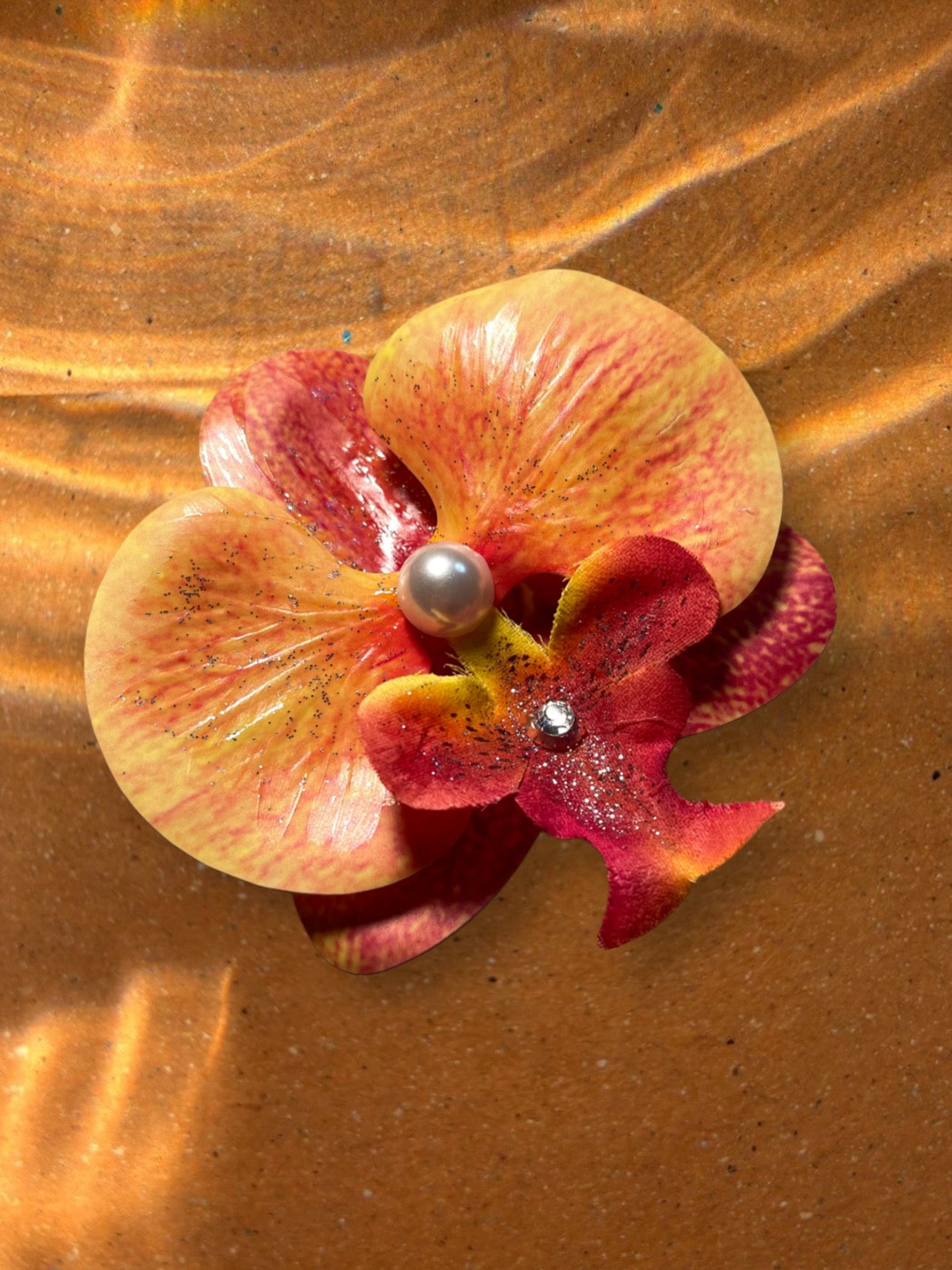 The "Ícone Imperial" Orchid Clip
