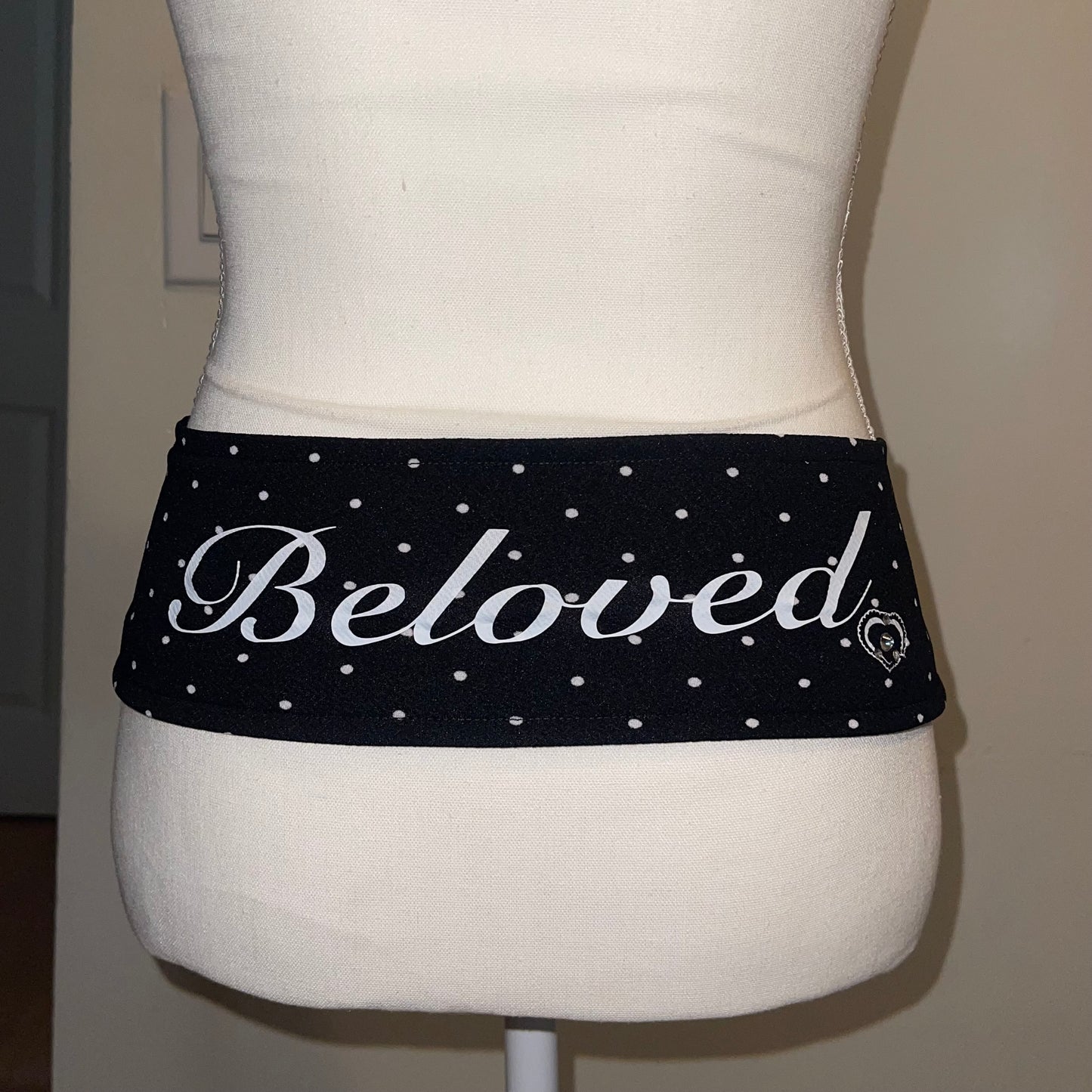“BELOVED” Polka Dot Waistband - SIZE S