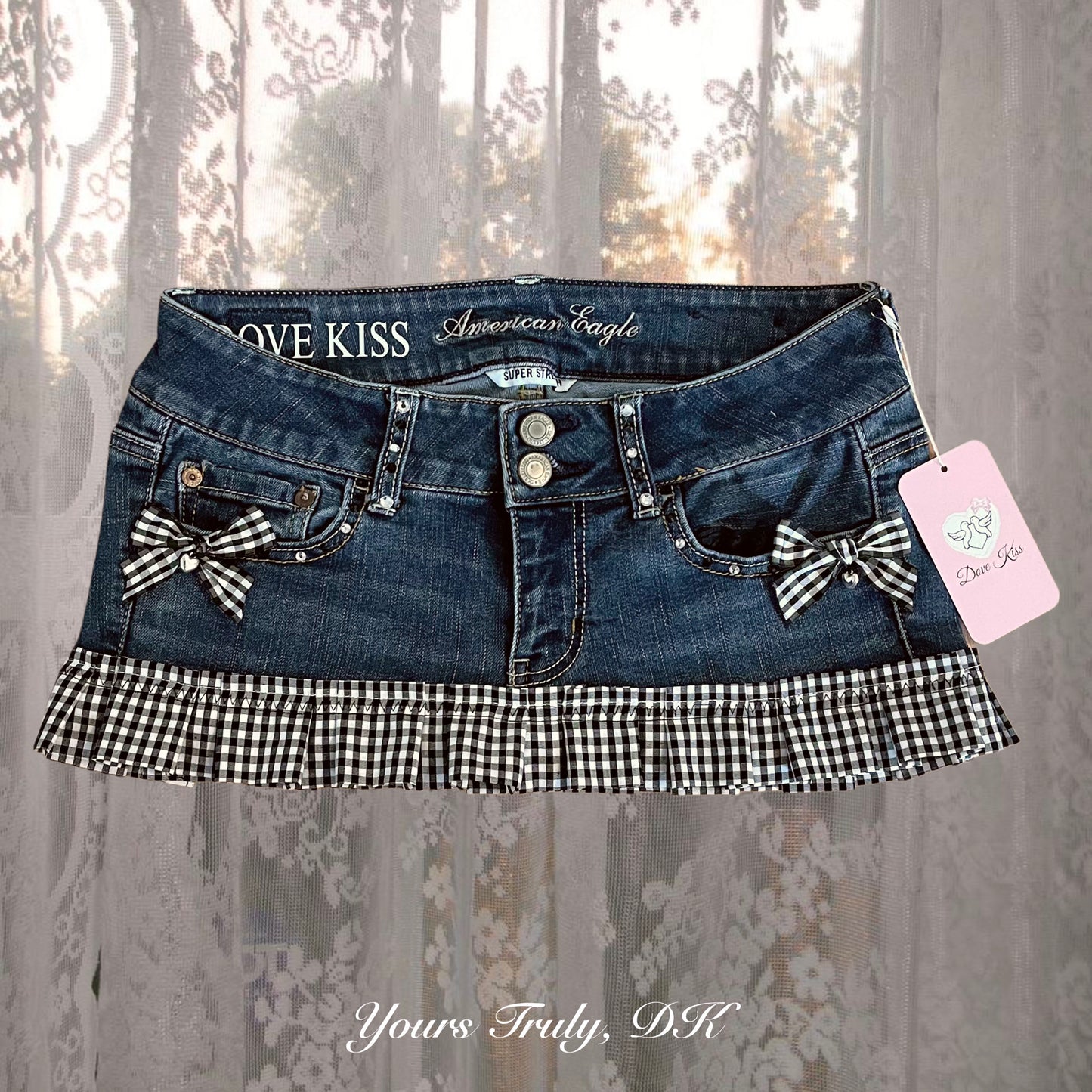 AMERICA'S PRINCESS Micro Mini Skirt - SIZE XS