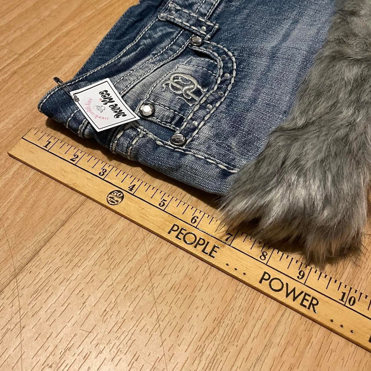 ୨୧ reworked OOAK y2k princess mini skirt