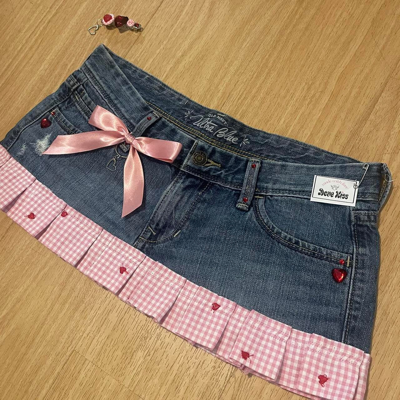 SWEETHEART SHORTCAKE Mini Denim Skirt - SIZE S