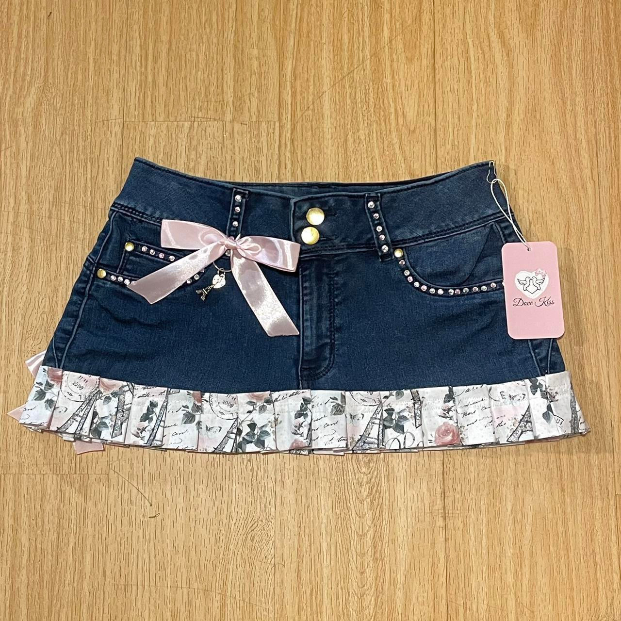 PARIS PRINCESS Micro Mini Skirt - SIZE M