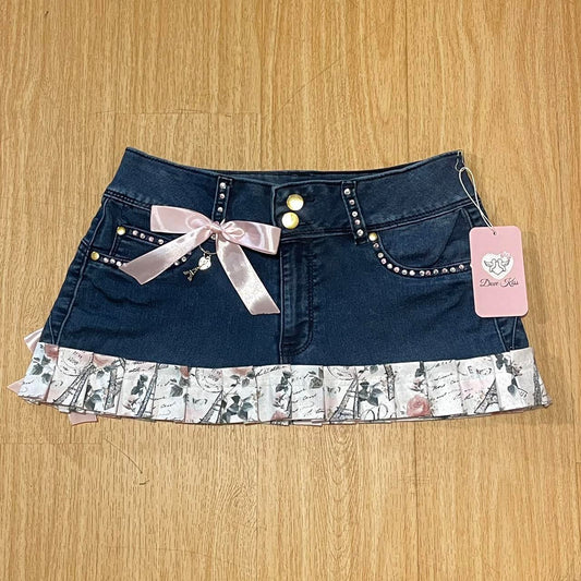 PARIS PRINCESS Micro Mini Skirt - SIZE M