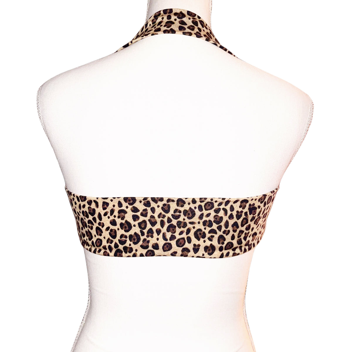 “PROWLER” Diva Leopard Print Halter Top Bralette
