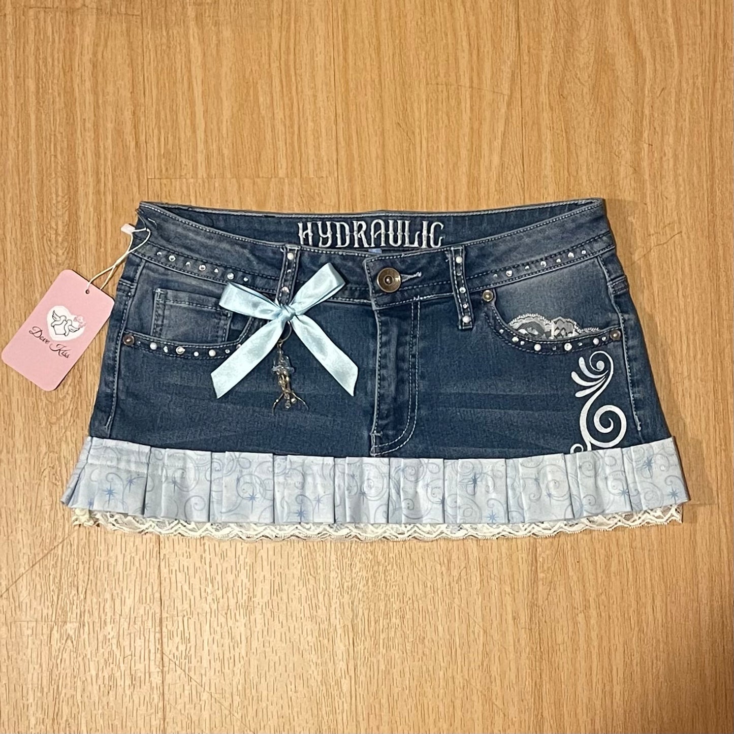 𓏲ּ𝄢 ‘Cutie Cove’ Mermaid Princess Mini Skirt - SIZE M