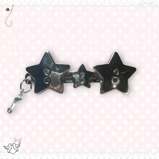 ✮⋆˙ OOAK ‘rockstar princess’ by Dove Kiss hair barrette ୨୧