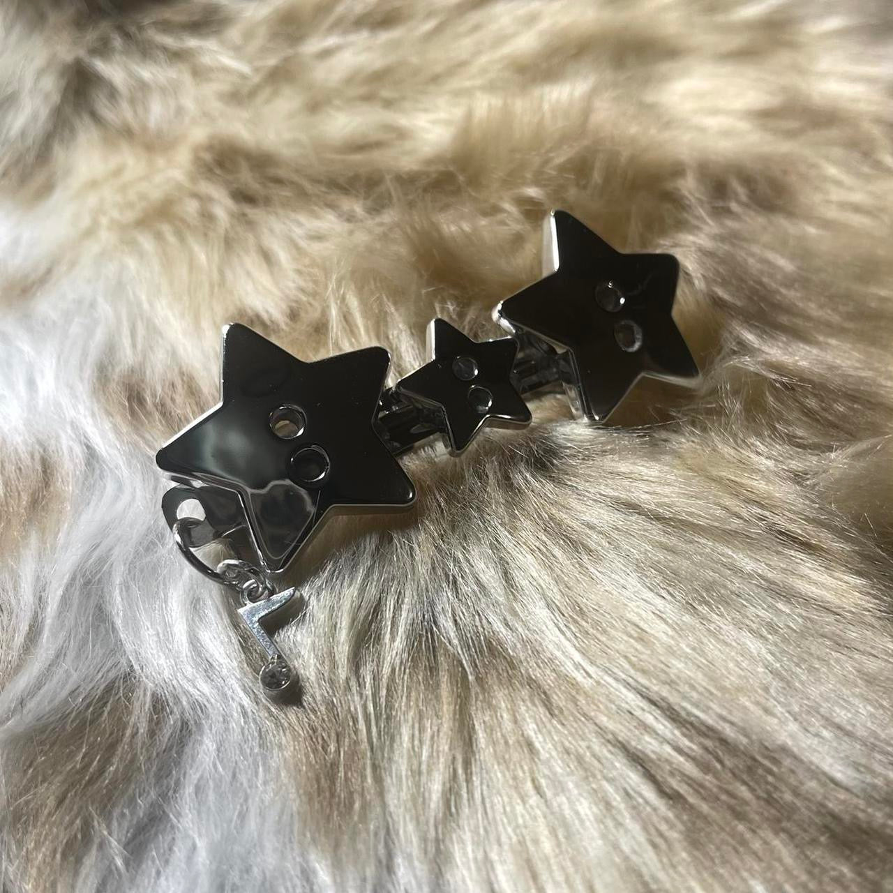 ✮⋆˙ OOAK ‘rockstar princess’ by Dove Kiss hair barrette ୨୧