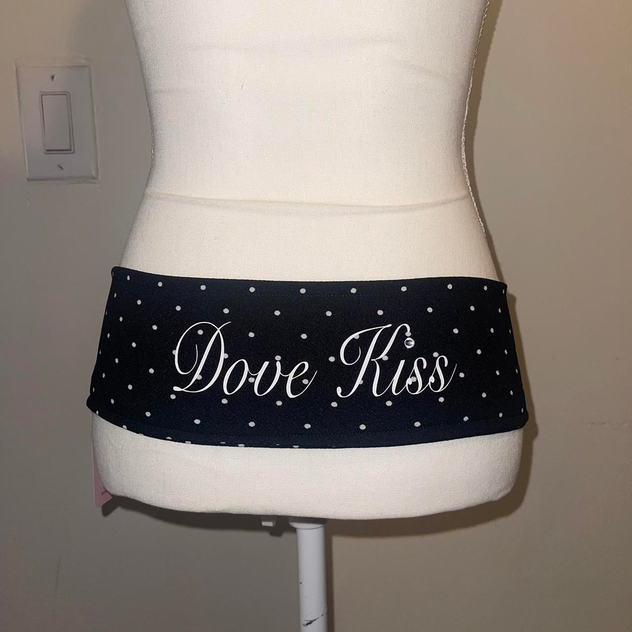 "DOVE KISS" Polka Dot Waistband - SIZE M
