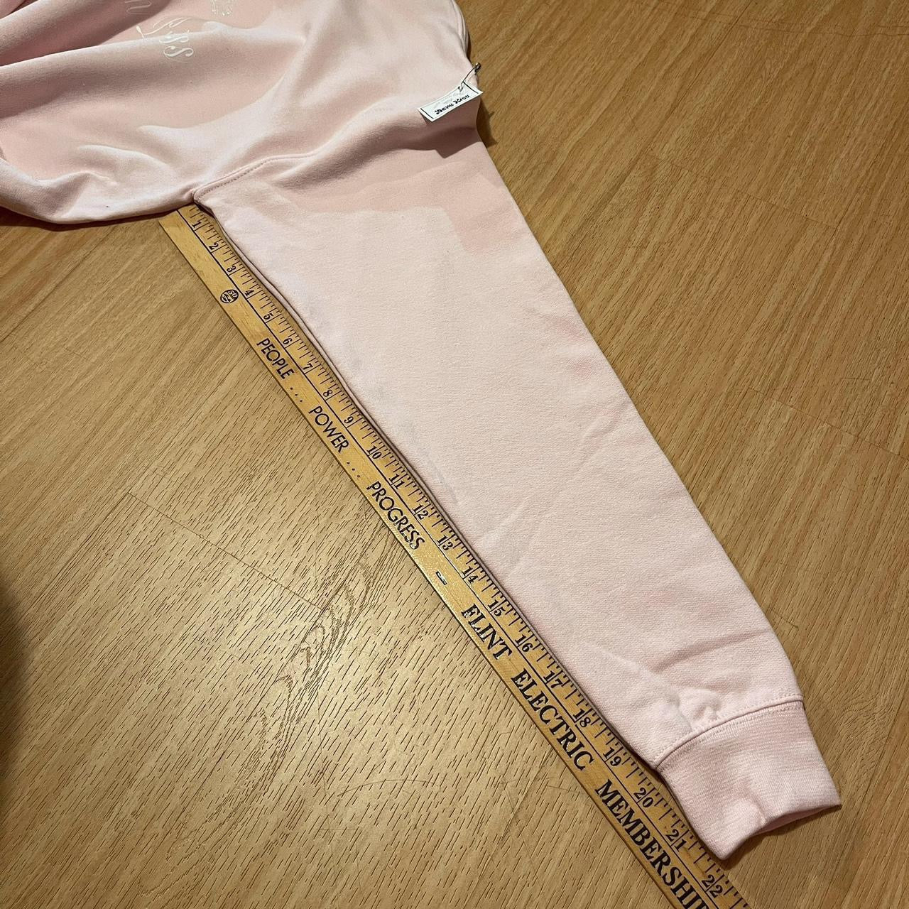 𓏲ּ𝄢 ‘Hi! I’m Princess’ Baby Pink Sweatshirt with Rhinestones