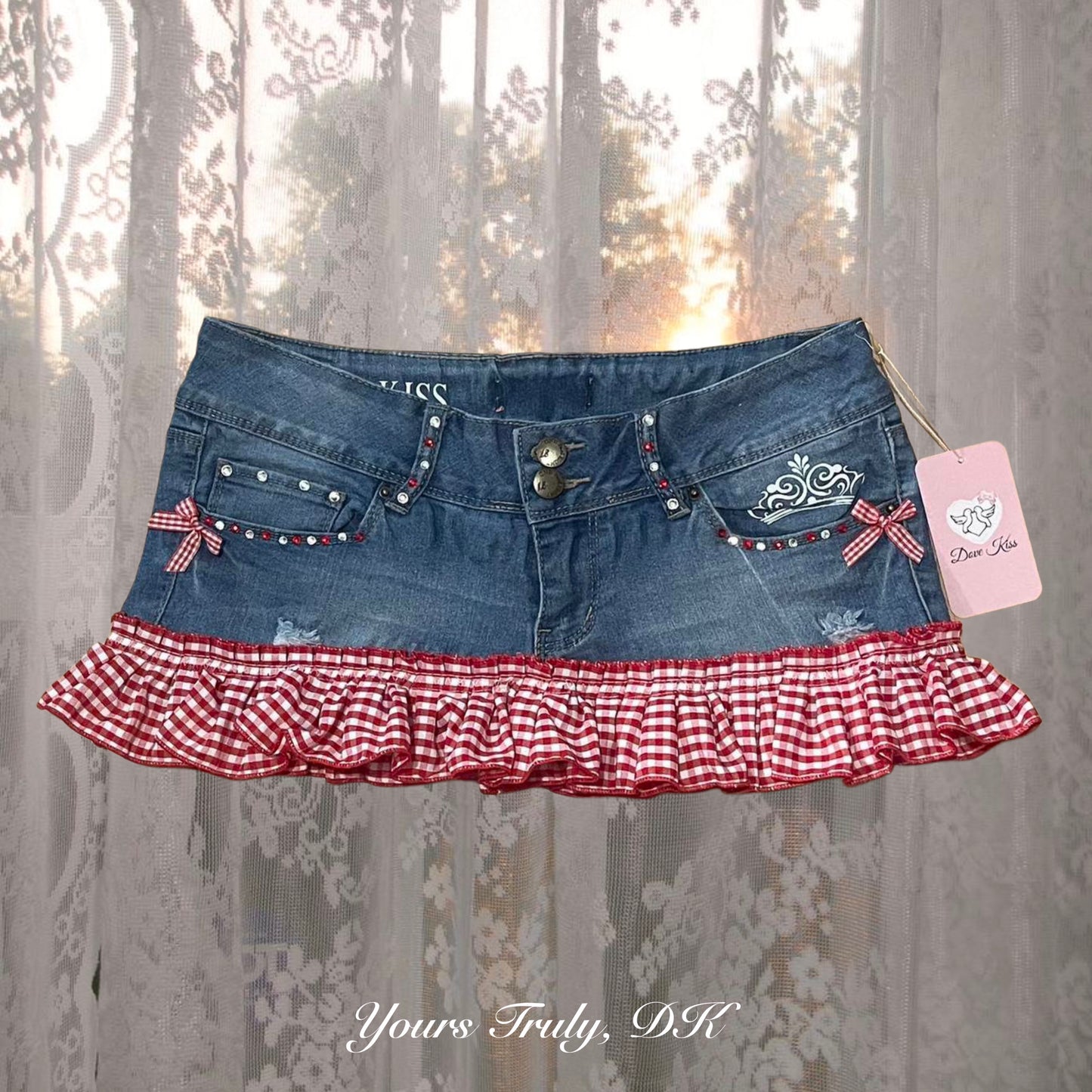 AMERICA'S PRINCESS Micro Mini Skirt- SIZE M