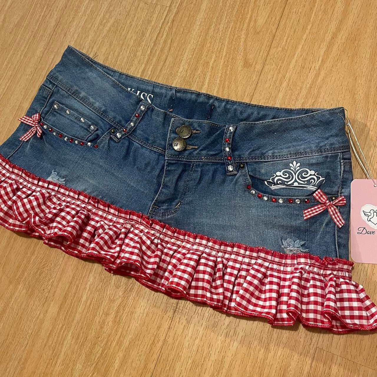 AMERICA'S PRINCESS Micro Mini Skirt- SIZE M