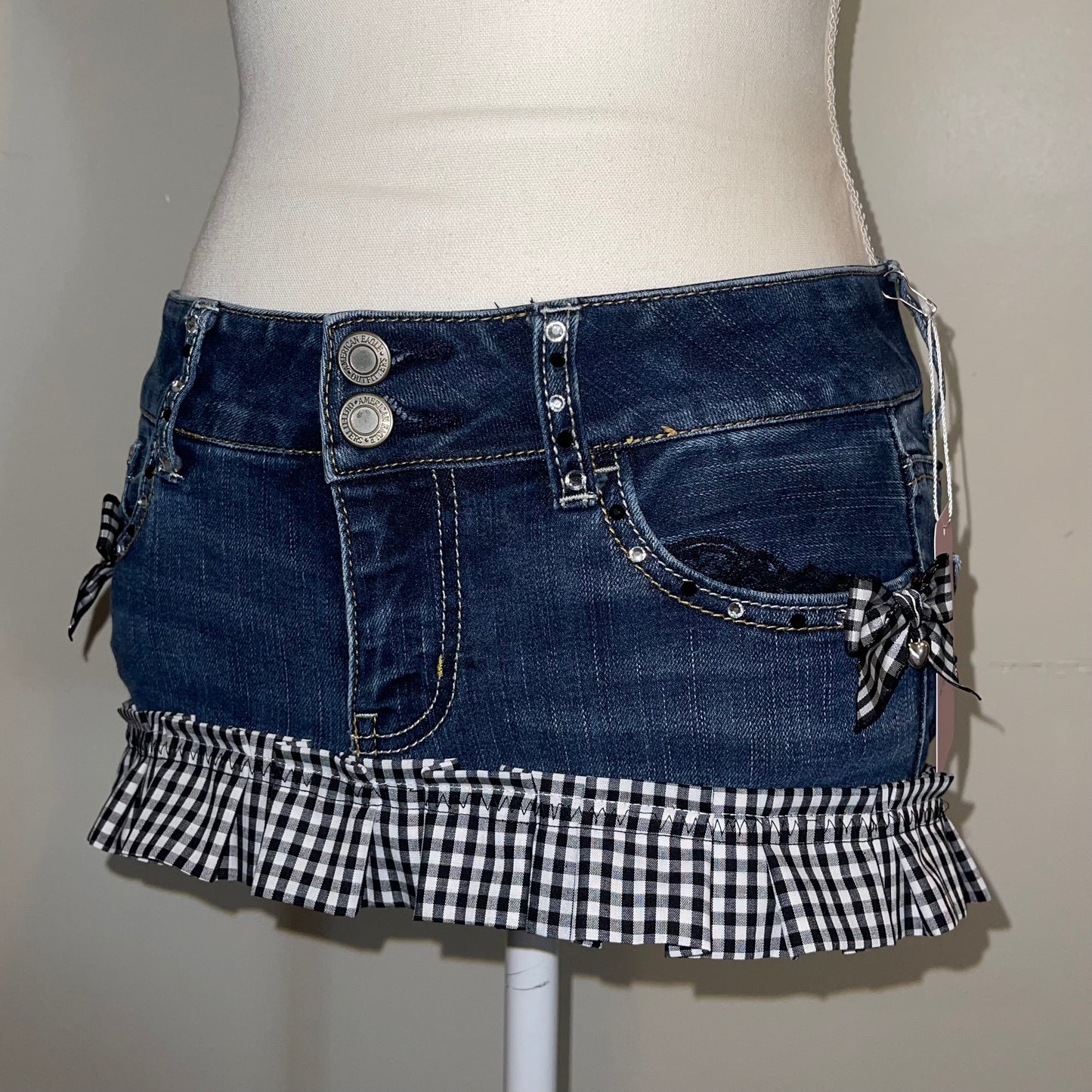 AMERICA'S PRINCESS Micro Mini Skirt - SIZE XS