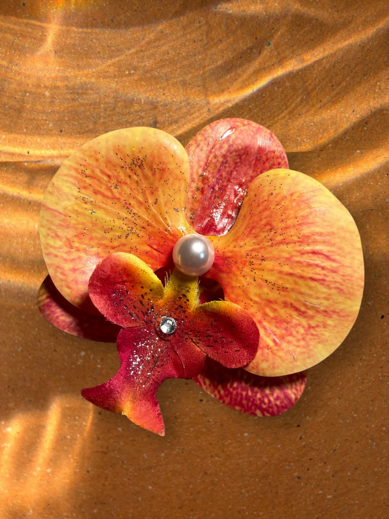 The "Ícone Imperial" Orchid Clip