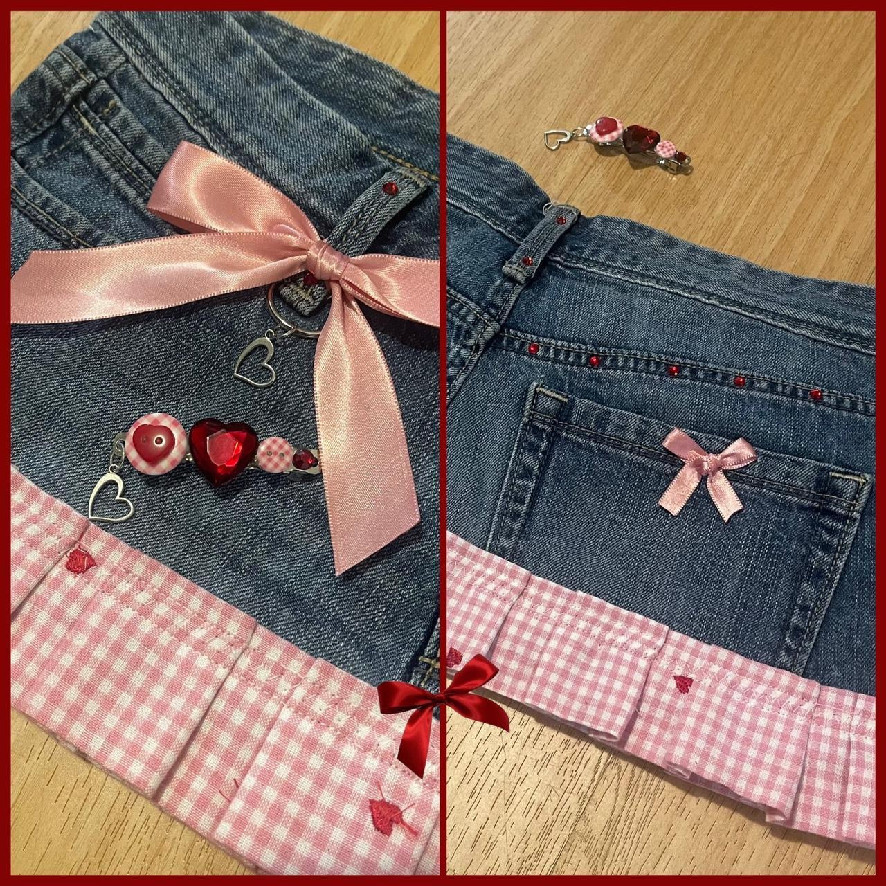 SWEETHEART SHORTCAKE Mini Denim Skirt - SIZE S