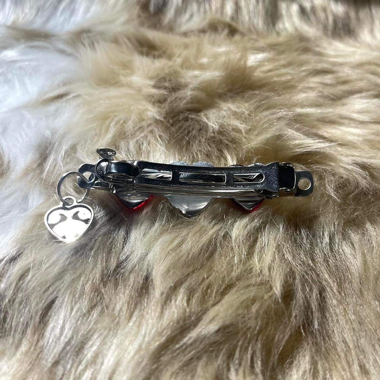 "RUBY HEARTBEAT" Hair Barrette ୨୧