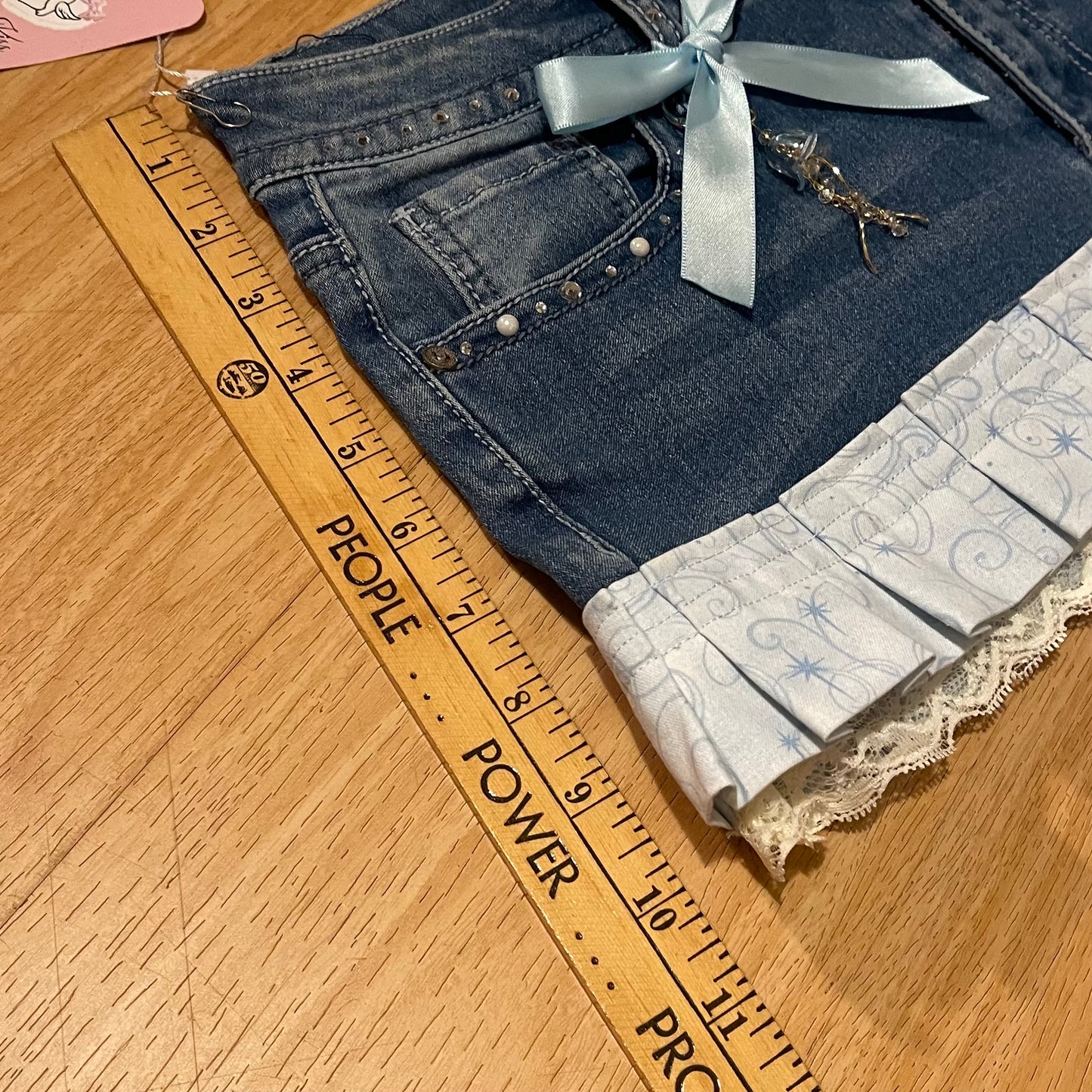 𓏲ּ𝄢 ‘Cutie Cove’ Mermaid Princess Mini Skirt - SIZE M
