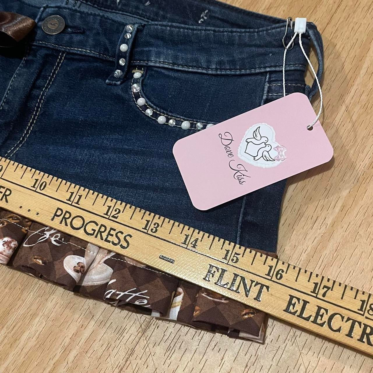 CAPPUCCINO CUTIE Micro Mini Skirt - SIZE XS
