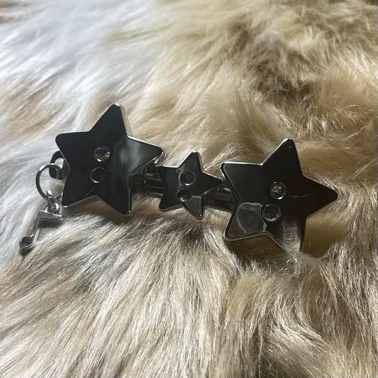 ✮⋆˙ OOAK ‘rockstar princess’ by Dove Kiss hair barrette ୨୧