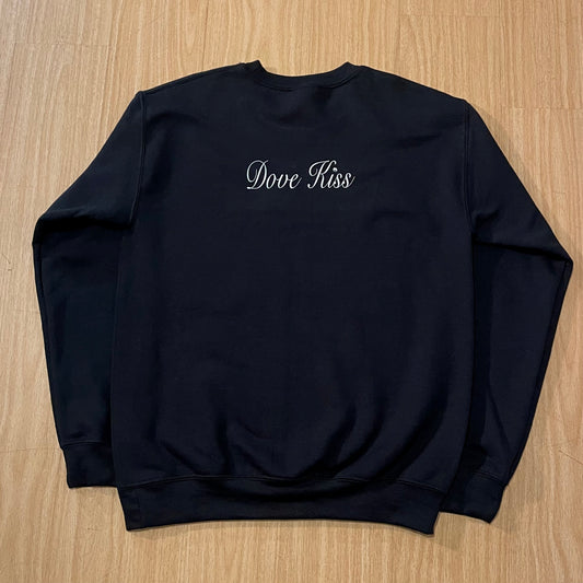 𓏲ּ𝄢 ‘Hi! I’m Princess’ Black Sweatshirt with Rhinestones