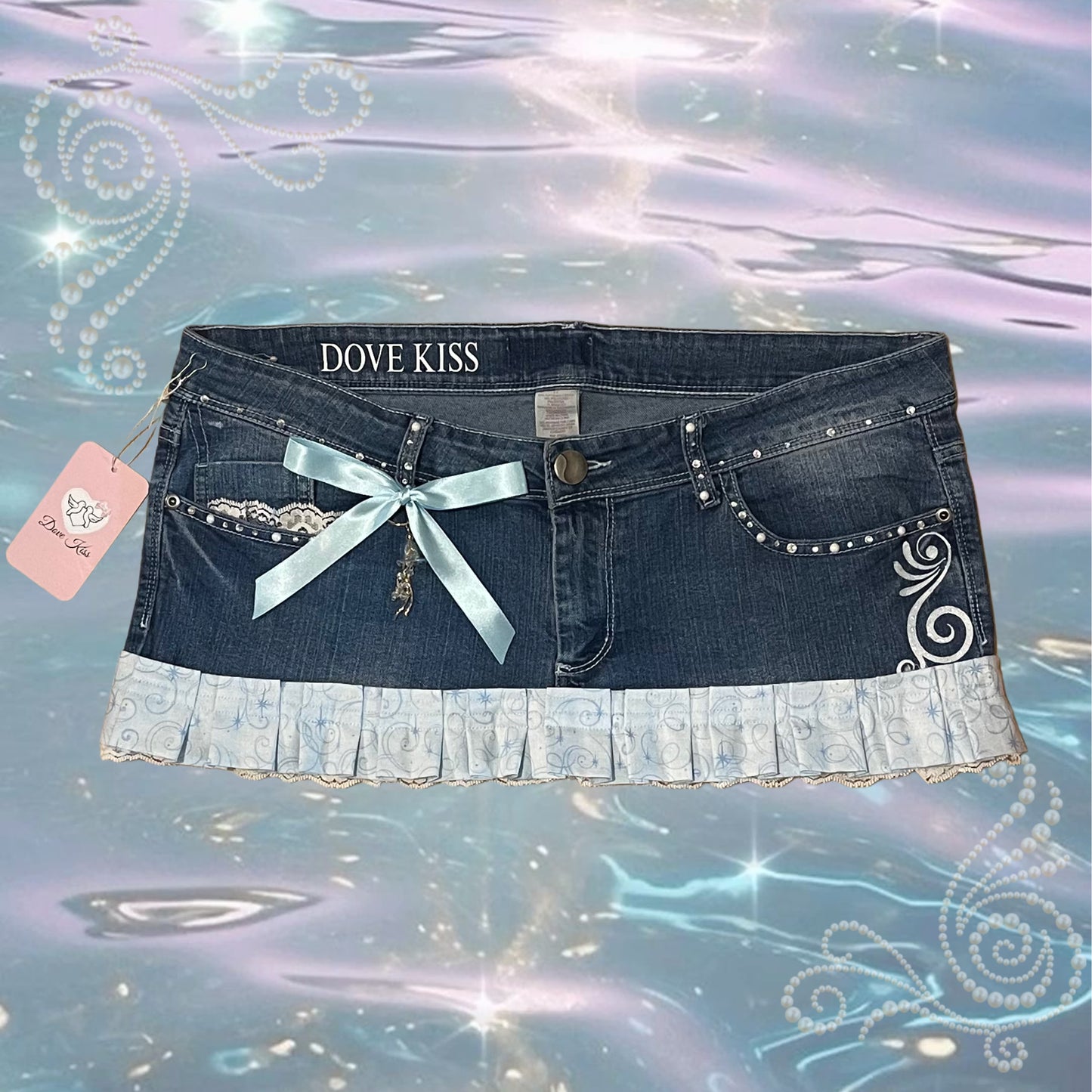 𓏲ּ𝄢 ‘Cutie Cove’ Mermaid Princess Mini Skirt - SIZE XL