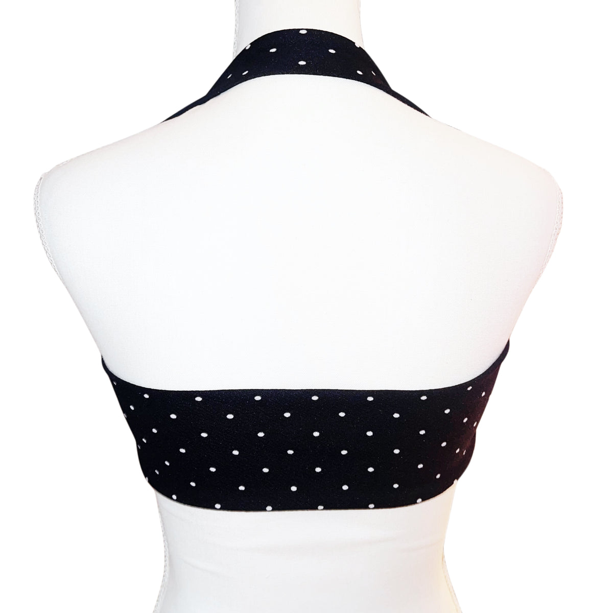 “STARLET PRINCESS” Polka Dot Halter Top Bralette