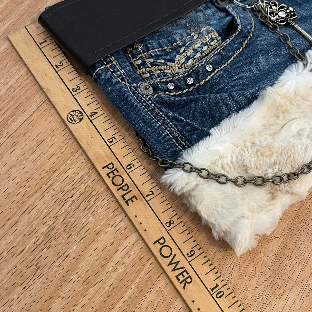 ROCKSTAR PRINCESS Micro Mini Faux Fur Skirt - SIZE L