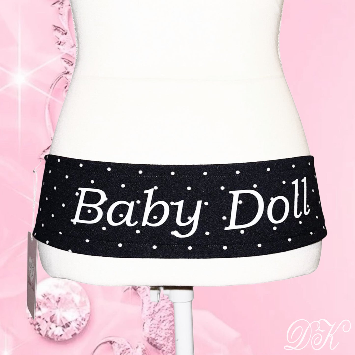 "BABY DOLL" Polka Dot Waistband - SIZE L